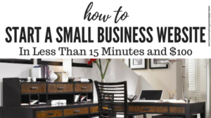 How to Start a Small Business Website
