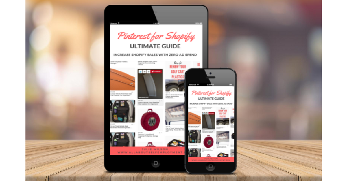 Pinterest for Shopify Ultimate Guide Ebook